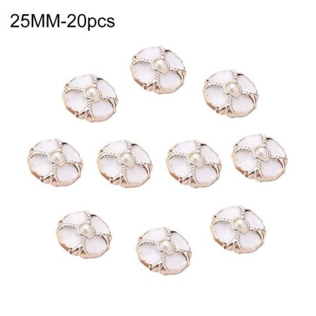 Pearl Buttons Paidan napit 25MM20PCS 20kpl 25MM20pcs