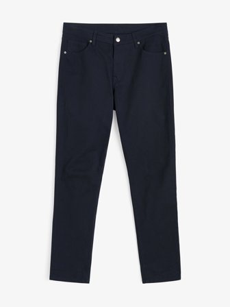 Dunkelblaue Hose Slim Fit