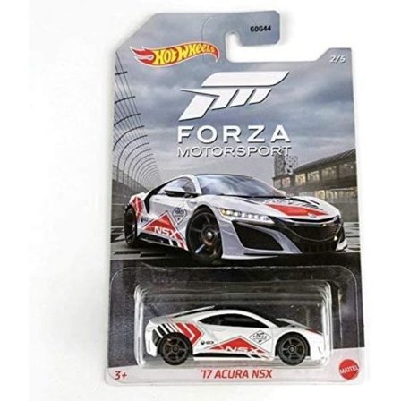 Miniaturekøretøj - Hot Wheels - '17 Acura NSX (GJV68) - Hvid - Til børn fra 3 år og opefter