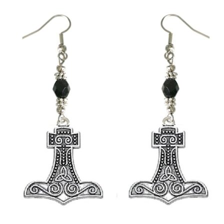 Örhängen Tors Hammare Mjölnir Mjölner Nordisk Mytologi