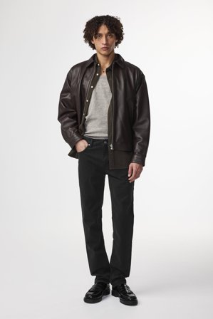 NN.07 Tony 1923 Trouser Male Black Organic Cotton