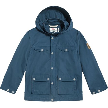 Fjällräven Kids Greenland Jacket in Storm, G-1000 | Size: 122