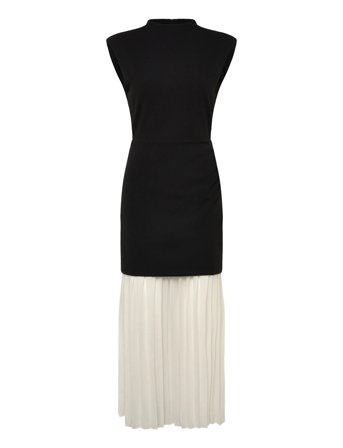 French Connection | Zion Pleated Skirt Dress | 38