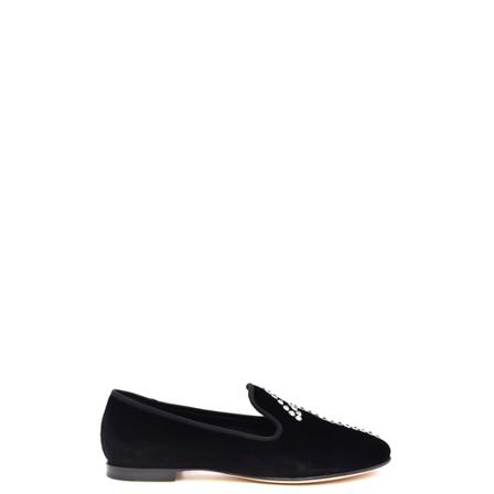 Giuseppe Zanotti, Moccasins Czarny, Kobieta, Rozmiar: 36 EU