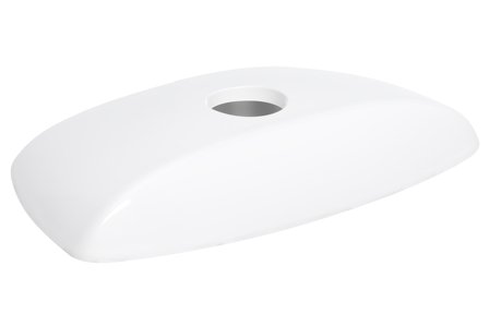 Ifö 245.742.00.1 Cisternlåg med rundt hul, Badeværelse