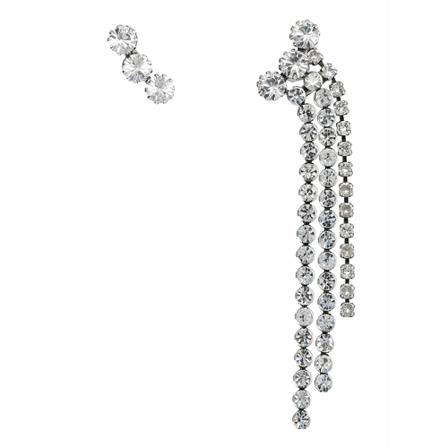 Isabel Marant Jewelry , Grijs , Dames , Maat: ONE Size Oorbellen