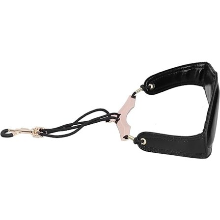 Saxofonhalsrem i PU-läder, axelrem för tenorsaxofon