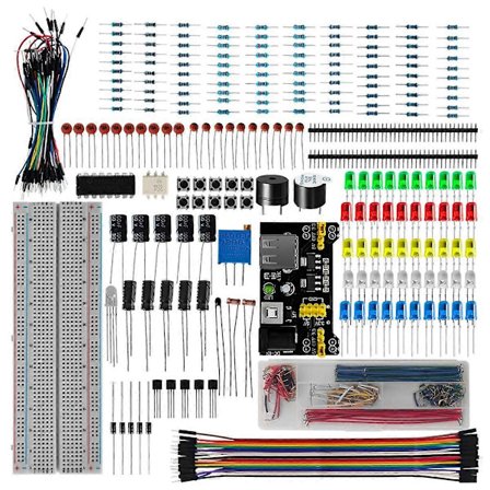 Kit til R3 DIY-projekt til R3 Elektronisk DIY-kit Elektronisk komponentsæt med æske 830 Breadboard