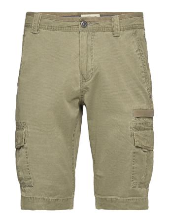 Washed Cargo Shorts Green Tom Tailor