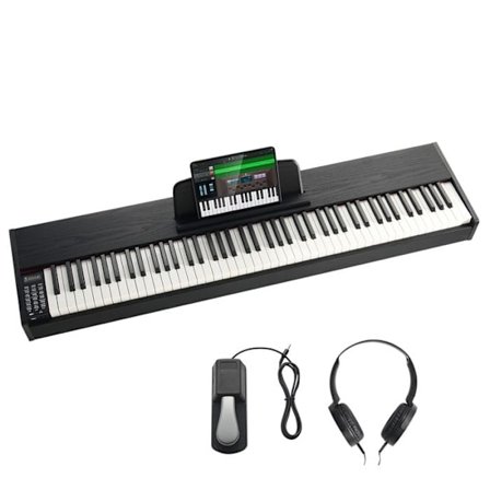 Digitalpiano - DUOKU - 886 - 88 Tyngda Tangenter - 200 Ljud - 200 Rytmer