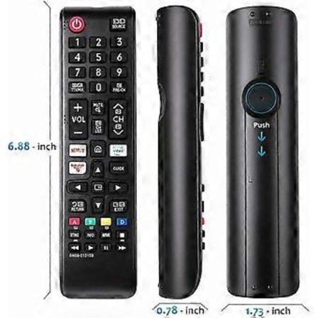 BN59-01315B Fjärrkontroll för Samsung LCD-TV NETFLIX UE65RU7175 UE75RU7179