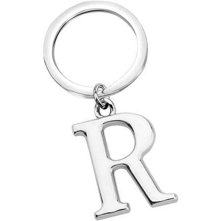 Nøglering Bogstav - Initial Alfabetet Nøglering Charm Bogstav