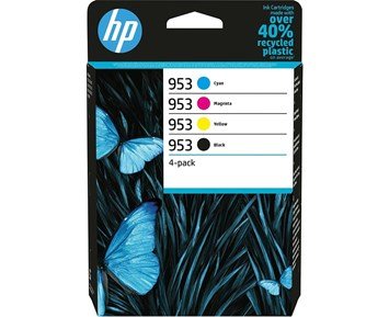 HP-953 C/M/Y/K Ink Cartridges 4-pack-HP 953 C/M/Y/K multipack blekkpatron-Printing ink, toner & paper-Blekkpatroner
