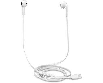 Andersson CEP-C2000 - White - In-ear-hörlurar med inbyggd mikrofon & trasselfri kabel