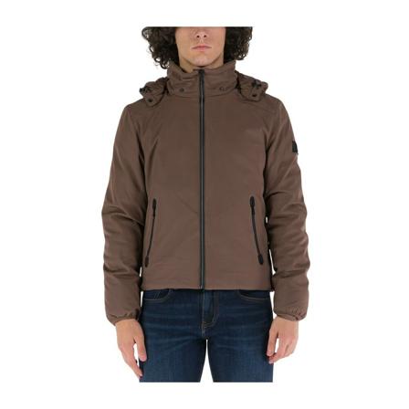 YES ZEE Down Jas , Bruin , Heren , Maat: XL