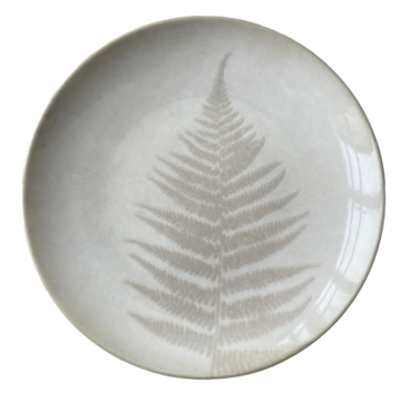 Tallrik Blocho Hotel dekor Ormbunke