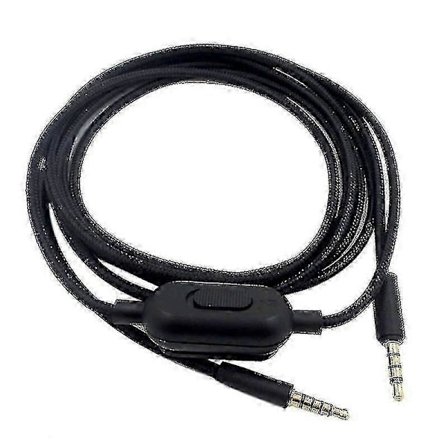 3,5 mm til 3,5 mm lydkabel kompatibelt med Logitech G Pro X / G Pro spillhodetelefoner