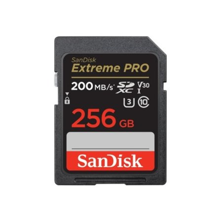 SanDisk Extreme Pro - flash-minneskort - 256 GB - SDXC UHS-I