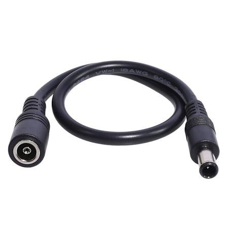 Direktströmladdningskabel 6,5x4,4mm hane till 6,5x4,4mm hona Strömkabel för bärbar laddare Dc6044 Förlängningskabel [GGL]