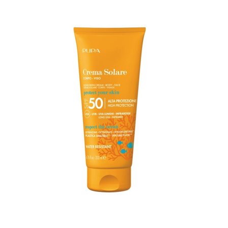 Pupa Crema Solare SPF50 200ml - Crema solare corpo alta prot.