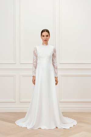 Malina Bridal - Mira brudklänning - S - Ivory