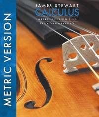 Calculus, Early Transcendentals, International Metric Edition