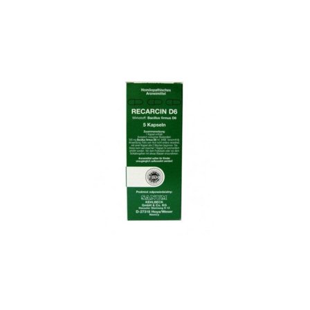 Sanum Recarcin D6 Medicinale Omeopatico 5 Capsule