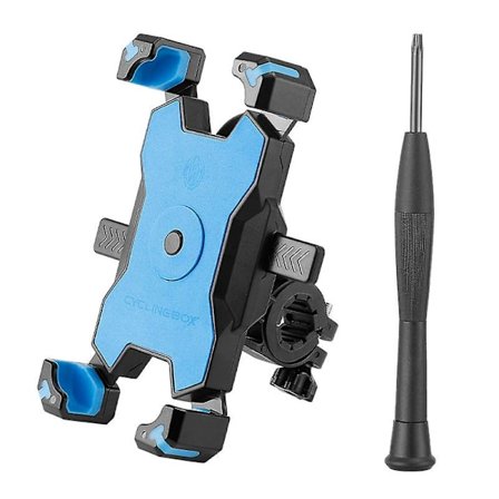 Pyörän Puhelinteline Metalli Moottoripyörän Älypuhelimen Teline Ohjaustanko 360 Asteen Kierto 4,5-6,8 Tuuman Älypuhelimille Samsung S10 S9 S8 S7 