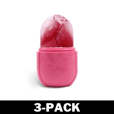 Ansiktsroller - Ice Face Roller - Rosa