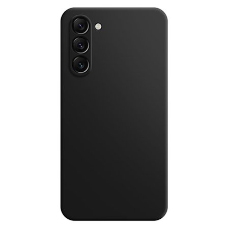 Skråt gummicover mod fald til Samsung Galaxy S23 Plus - Sort