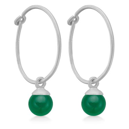 Frk. Lisberg, Earrings Groen, Dames, Maat:S