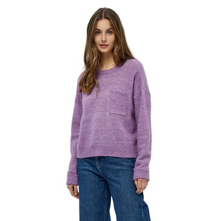 Minus Round-neck Strik Lilla, Dame Striktrøjer