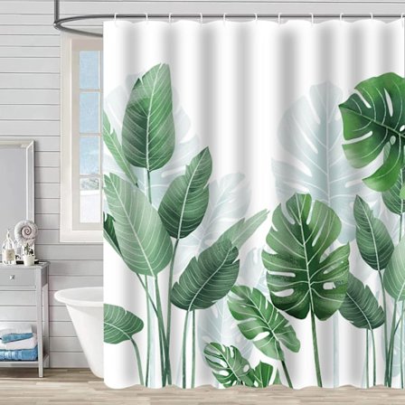 Bruseforhæng 180x180 grønne blade planter