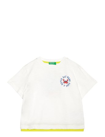 United Colors of Benetton T-Shirt - White - 82