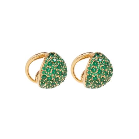 Bottega Veneta Earrings Grøn, Dame Øreringe, Størrelse: ONE Size