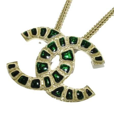 Chanel Vintage Pre-owned Metal halskaeder Gul, Dame Vintage Smykker, Størrelse: ONE Size