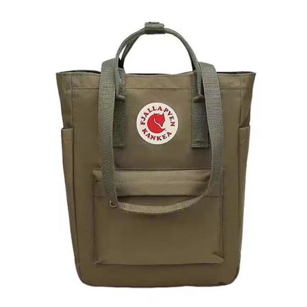 Unisex canvasryggsäck, hög kvalitet, lämplig för utomhusresor