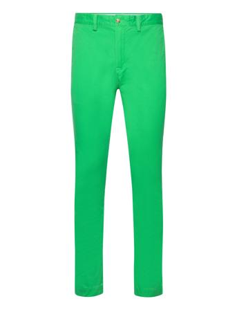 Stretch Slim Fit Washed Chino Pant Bottoms Trousers Chinos Green Polo Ralph Lauren