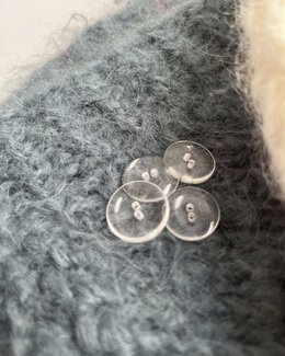 Knapp Gjennomsiktig - 18 mm - New Old Company