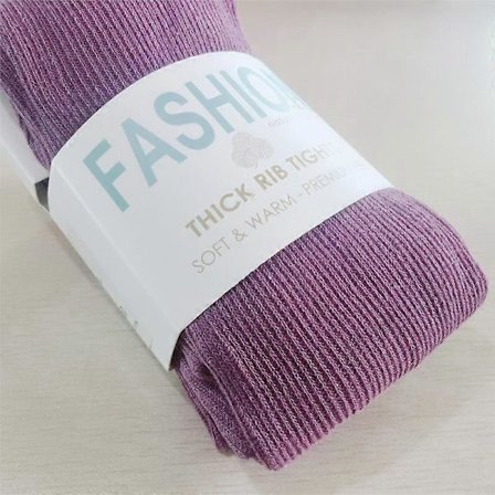[LLC] Tykke varme stribede dame tights efterår vinter strømpebukser bomuld strikkede strømper multi farver Collant