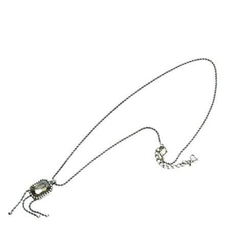 Dior Vintage, Pre-owned Metal necklaces Grijs, Dames, Maat:ONE Size