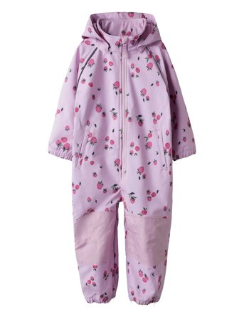 name it Nmfalfa08 Softshell Suit Aop 1Fo Noos - Pink - 86