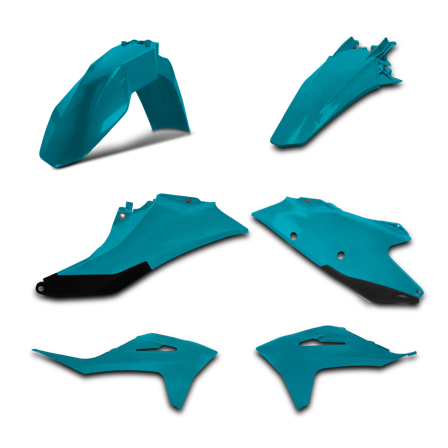 Kit Plastiche Acerbis Verde Fluo - Gas Gas MC 125 2021-2022