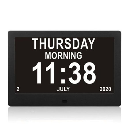 Senior Watch 8 tum digital kalender och Senior Watch Fotofunktion -