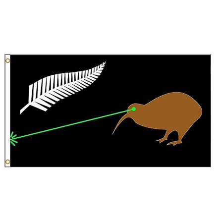 3x5 Ft New Zealand Kiwi-flagg for dekorasjon - ZCL1299