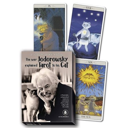 The way Jodorowsky explained Tarot to his Cat 9788865277362