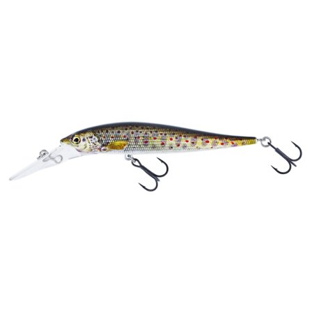Westin Jerkbite MR Jerkbait 7,5cm, 6g Suspending - Brown Trout Fry