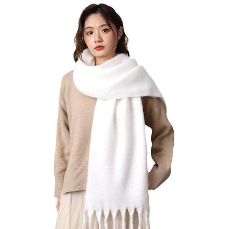 Varm Dam Vinterhalsduk Mjuk Pashminasjal Stor Filt Halsduk Modeaccessoar för Höst och Vinter Present till Kvinnor