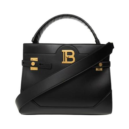 Balmain, Shoulder Bags Zwart, Dames, Maat:ONE Size,leer