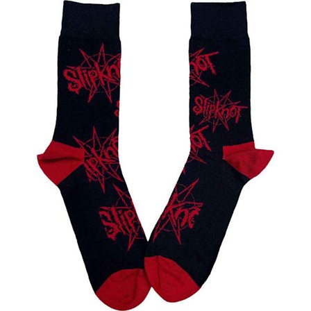 Slipknot Unisex Vuxen Nomogram Logotyp Ankelstrumpor 4 UK-7 UK Svart
